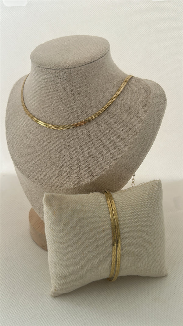 Ensemble SNAKY (Collier et gourmette)