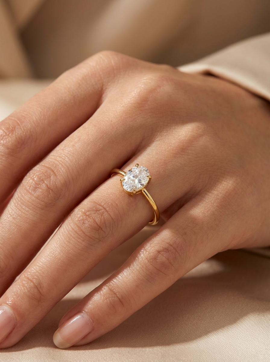 Bague OVALIA