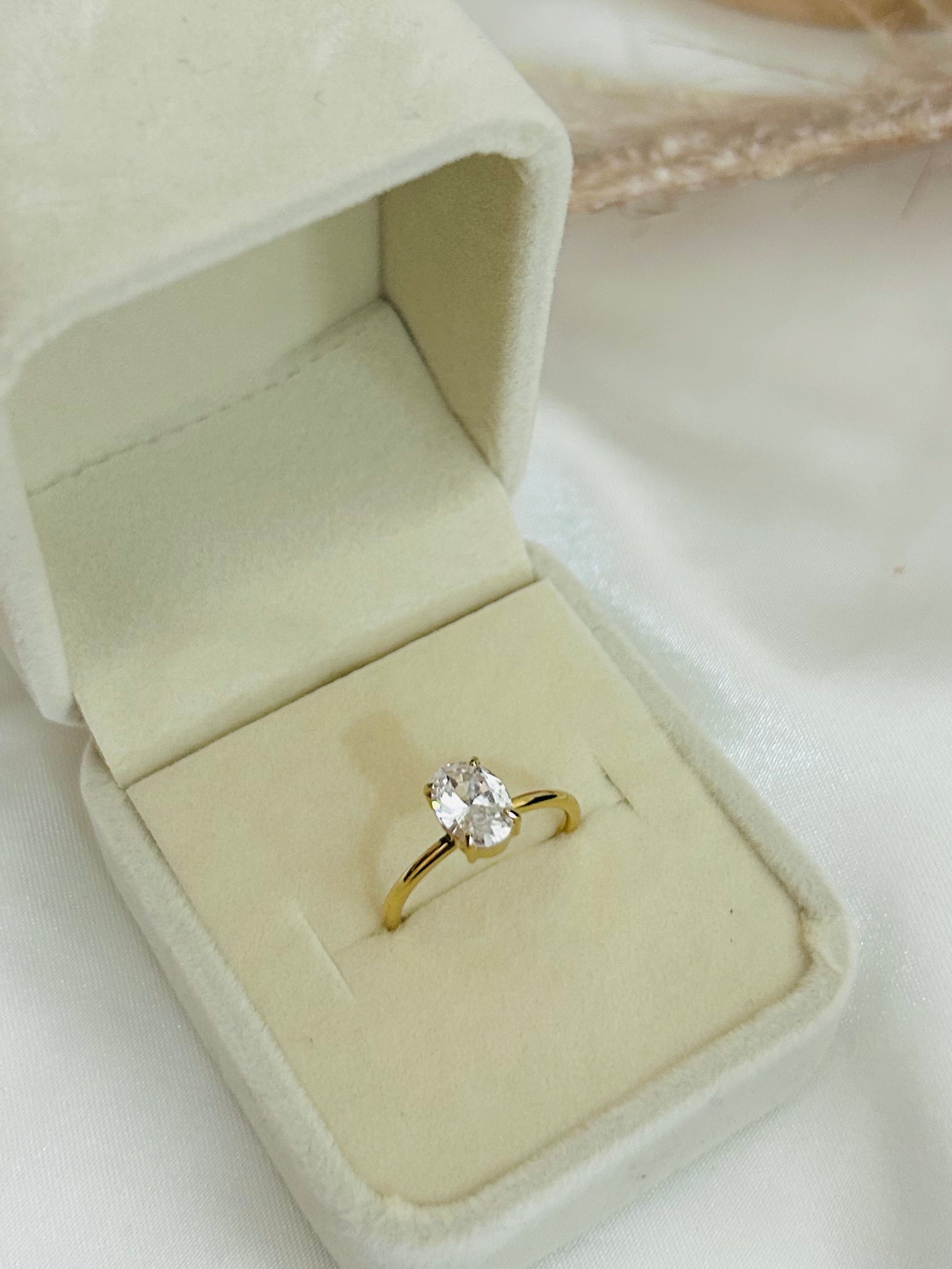 Bague OVALIA