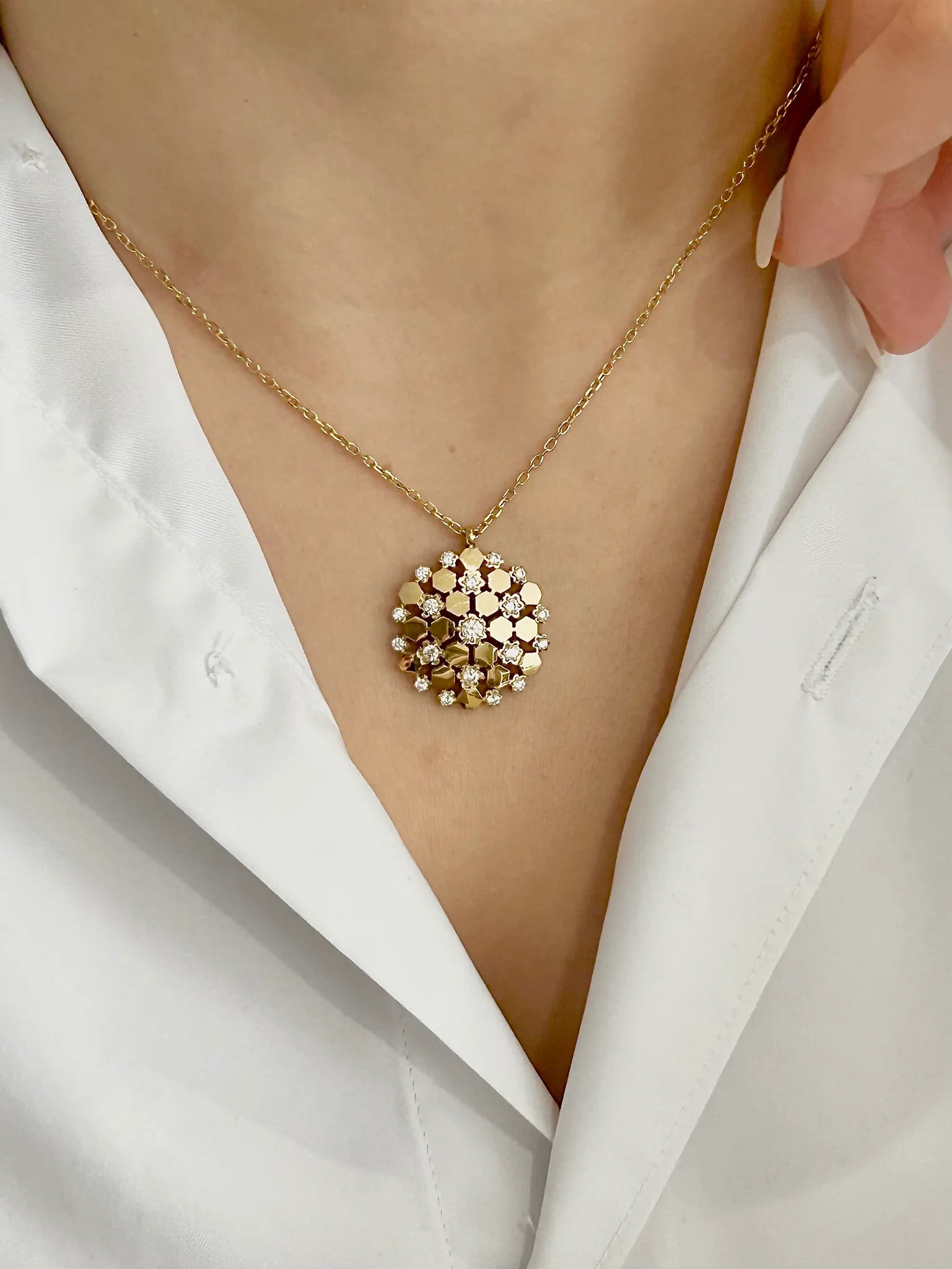 Ensemble SHAHY (Collier + Bracelet + trousse à bijoux offerte )